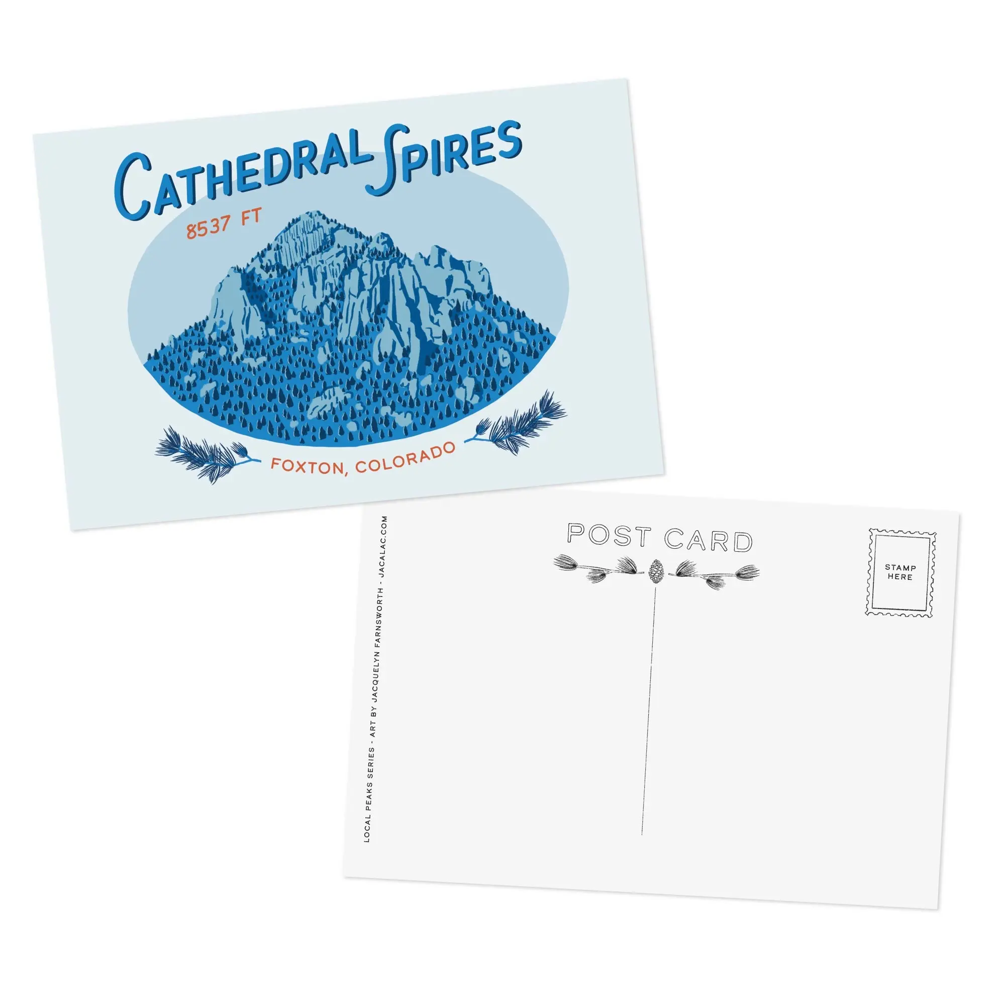 Cathedral Spires Postcard