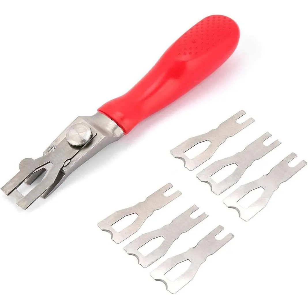 Vinyl Flooring Welding Cutting Blades  Floor Carpet Trimming Skiving  Stainless Steel Welding Skiving Kit Three Blades Ergonomic Designed tactical knife military pen cleaning window auxiliary tool us made corrosion resistant point design scrap wire big
