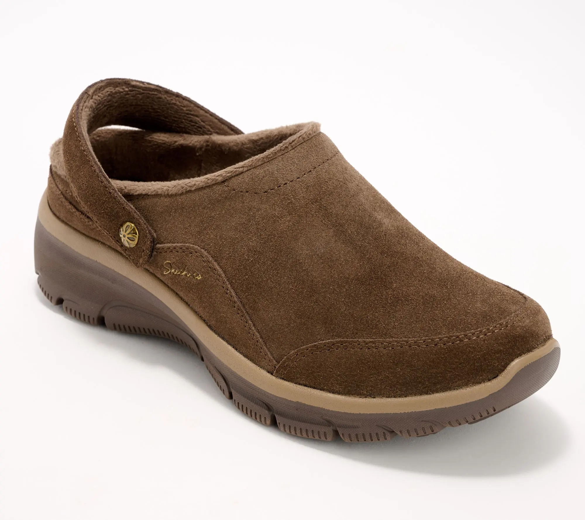 Skechers Easy Going Rhinestone Foldover Mules Skechers Easy Going Rhinestone Foldover Mules