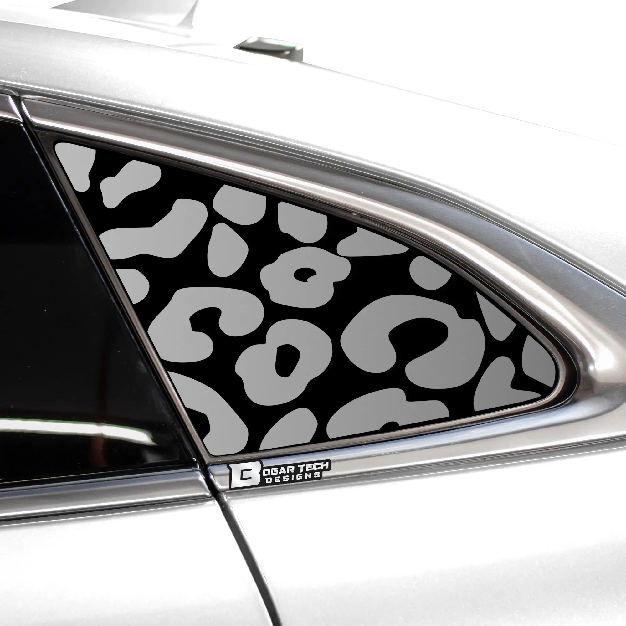 Animal Leopard Cheetah Cow Window Vinyl Decal Stickers Fits Chevy Malibu 2019-2025