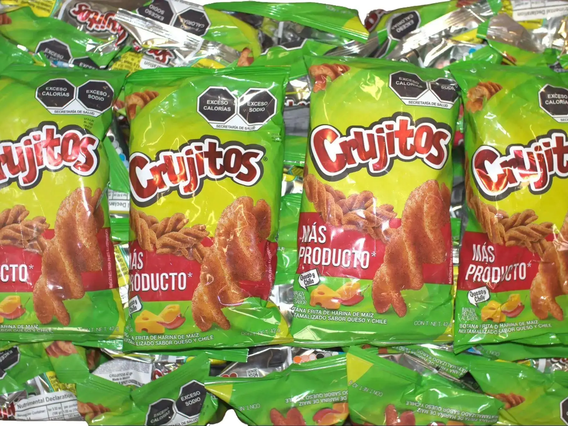 10 - PK CRUJITOS CHEESE 42 GRAMS- MEXICAN CHIPS - SABRITAS MEXICANAS - PAPITAS MEXICANAS 10 - PK CRUJITOS CHEESE 42 GRAMS- MEXICAN CHIPS - SABRITAS MEXICANAS - PAPITAS MEXICANAS