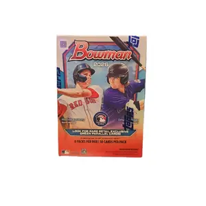 Topps Bowman 2026 MLB Value Box – Official Baseball Trading Card Box for Collectors