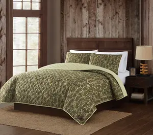 Mossy Oak Bottom Land Twin Quilt Set