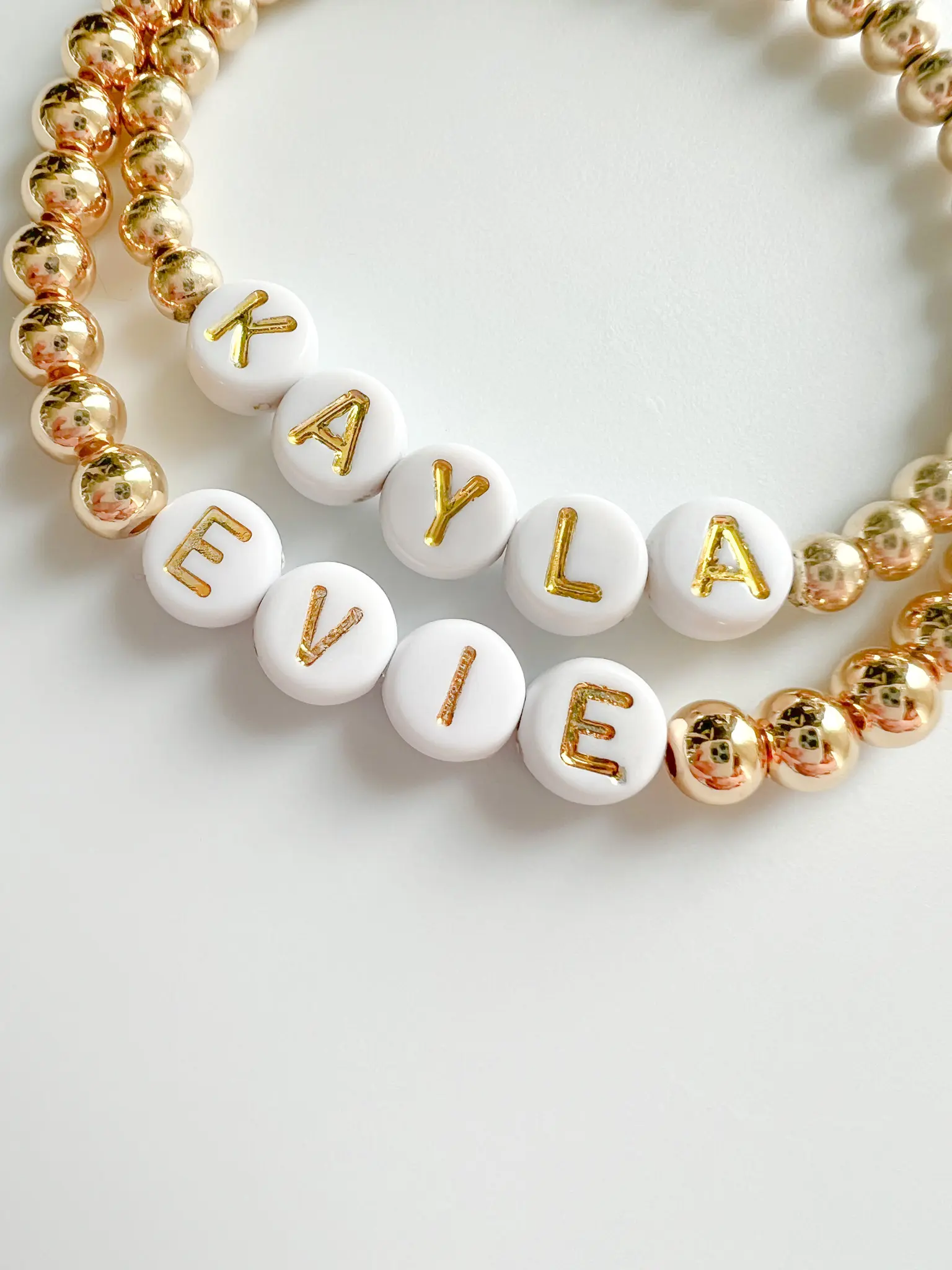 Personalized Beaded Name Bracelet