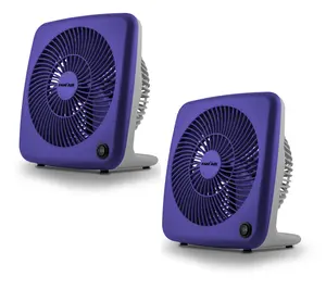 FanFair 7" Personal Box Fan - 2pk