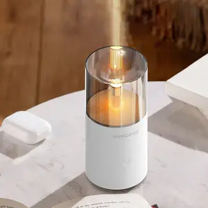 car diffuser innovation gift candlelight design scent aroma diffuser mini 5v humidifier Diffuser,  Efficient Quiet Compact Car Diffuser Humidifier with USB Cable for Office family  Holiday Gifts Usb Powered Humidifier
