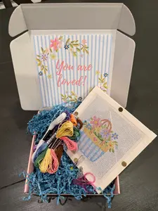 Mother’s Day Needlepoint Gift Box
