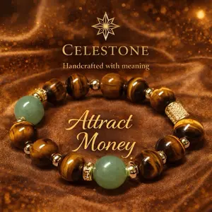 Celestone Tiger Eye & Adventurine Bracelet