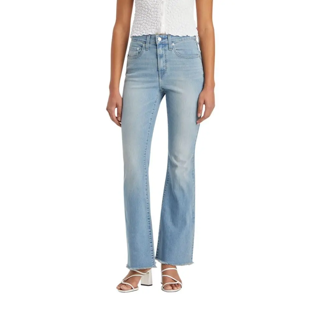 Levi's Women's 726 High Rise Standard Fit Flare Leg Full Jeans Heavyweight
