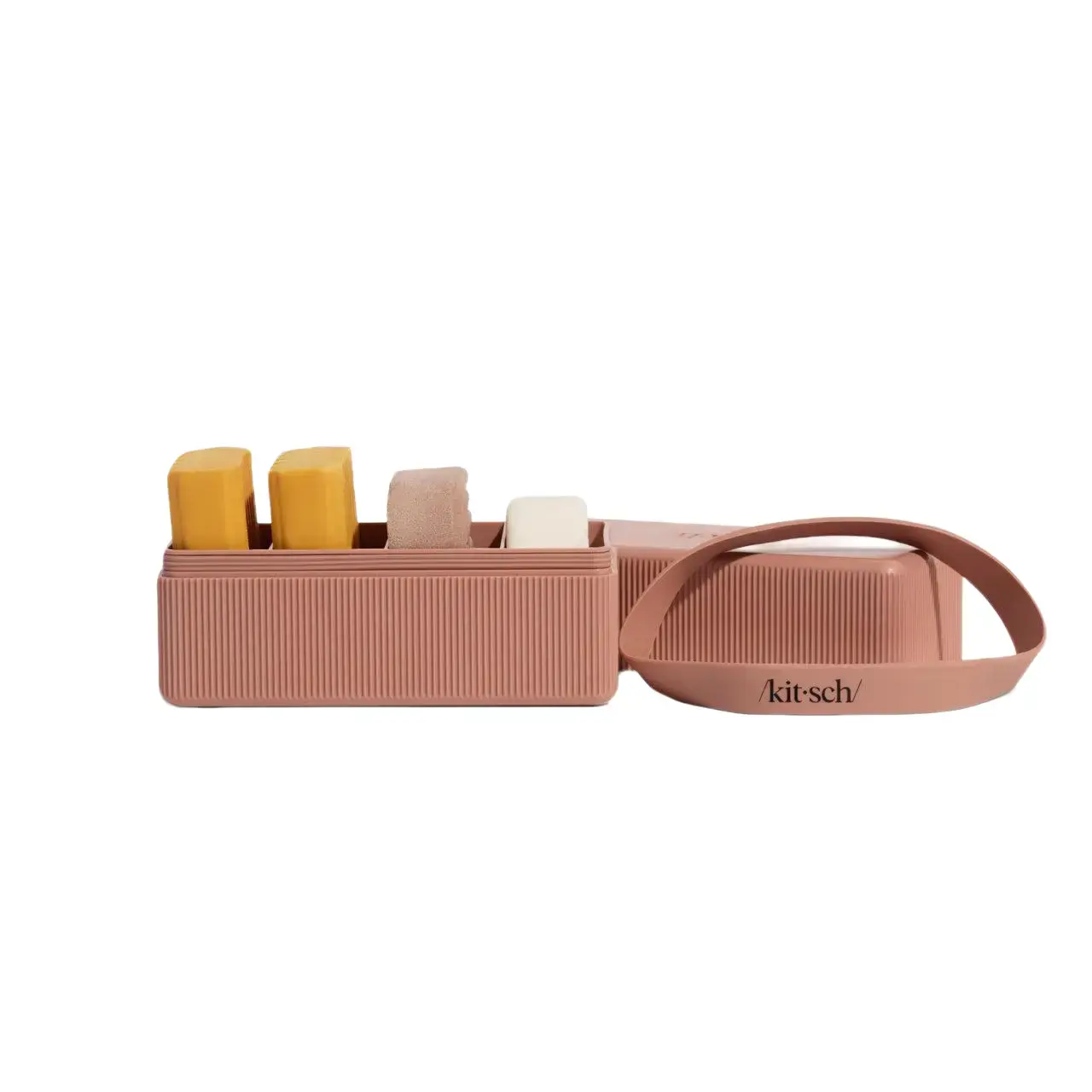 4-Compartment Travel Case - Terracotta 4-Compartment Travel Case - Terracotta