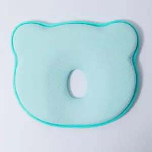 VVH Memory Foam Sleeping Pillow with Cotton Bed Pillow for Kids Boy Girls, Small Pillow, Nap Time, Gifts for Children (Bear), Pillow Neck Support Head Support, Car seat