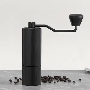 Manual Coffee Grinder, Manual Burr Coffee Grinder Capacity 25g With CNC Stainless Steel Conical Burr, Internal Adjustable Setting, Hand Coffee Grinder For Espresso, Pour Over, French Press, Moka.