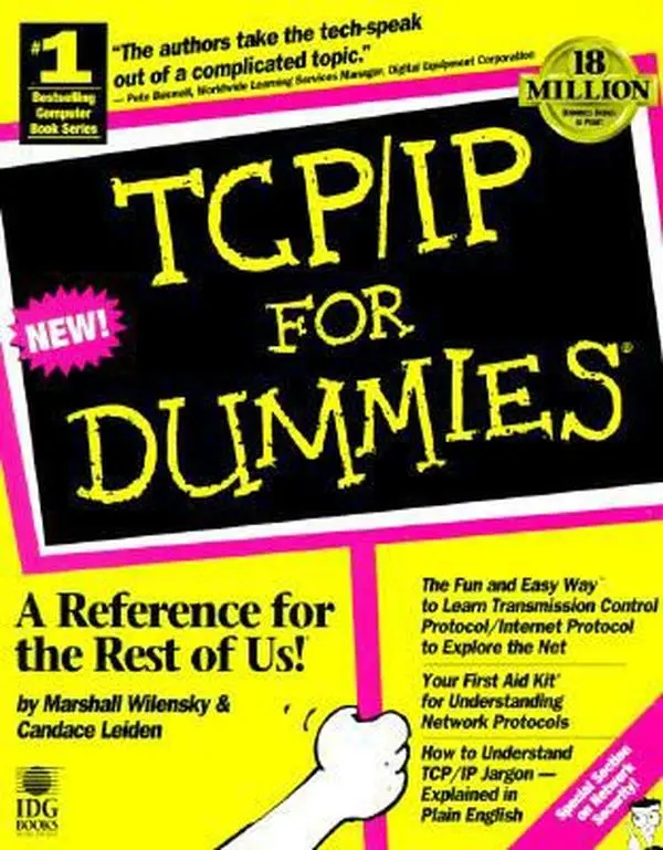 USED-Tcp/Ip for Dummies by Wilensky, M. (Paperback)