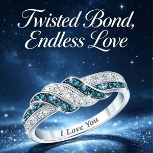 【Neria Atelier】Starry Intertwined Secret Vow Ring
