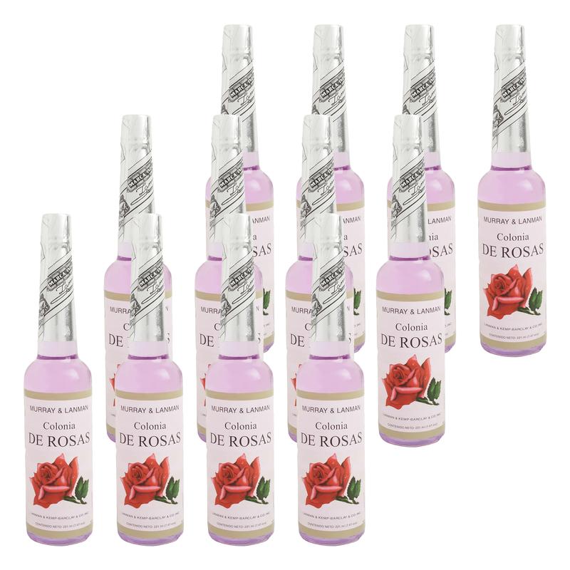 Murray & Lanman L&K Peruvian De Rosas Cologne 7.47 Fl.oz Unisex Perfume with Classic Rose Floral Scent | Fresh & Timeless