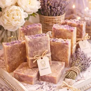 Lavender Tallow Soap - Handcrafted with Lavender for Relaxing Bath