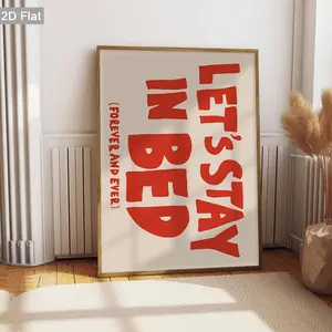 2D Flat, 1pc Unframed Bold Typography Canvas Paintings, Red Design Wall Art Poster, Forever Quote Art Prints, Retro Wall Decor, Classic Decorations Posters, Modern Wall arts, Home Decor, Holiday Gifts, For Living Room, Bedroom, Home Office, Frameless