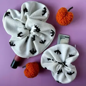 Bat Pocket Scrunchie