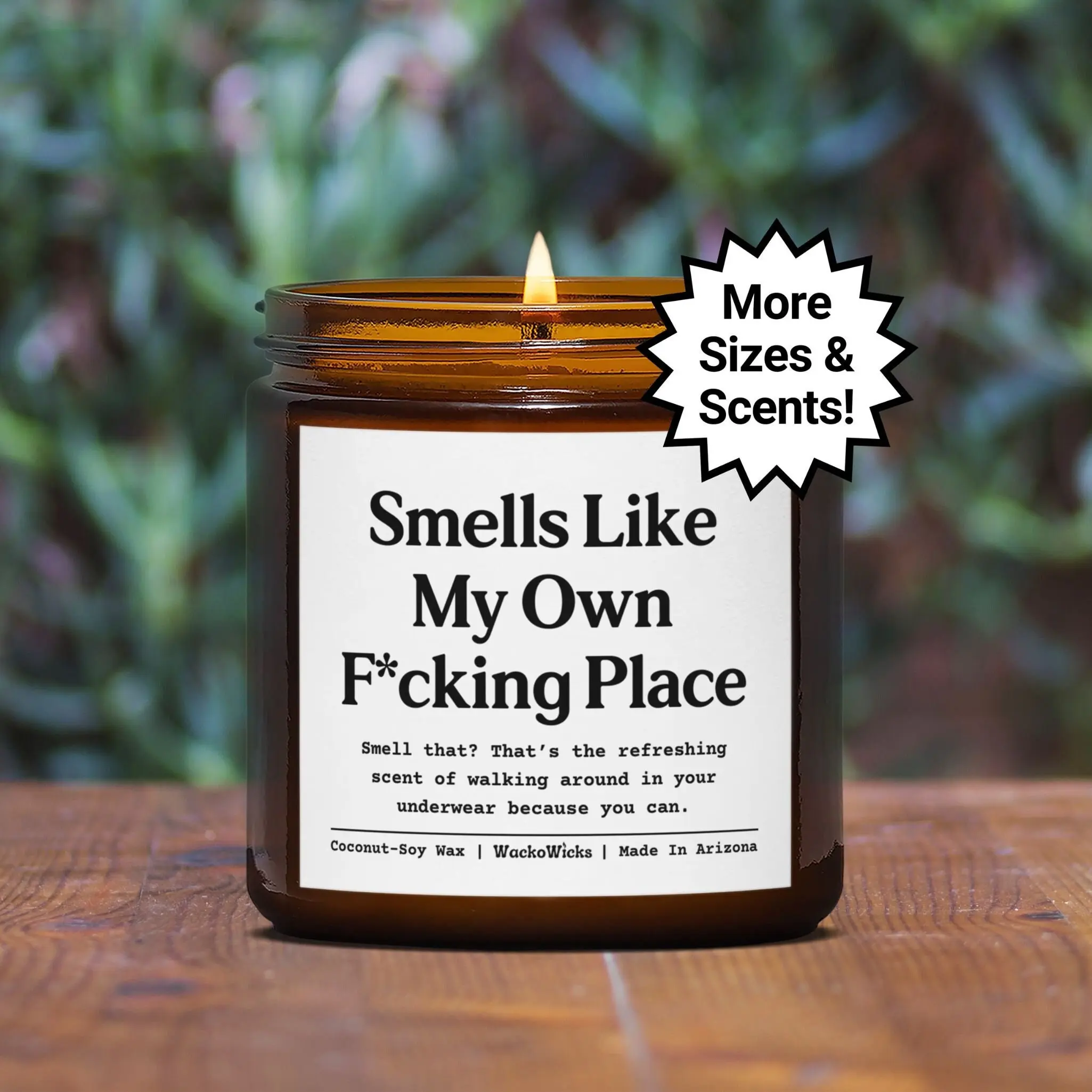 My Own F*cking Place Soy Candle, Housewarming Gift, New Homeowner Gift, New Apartment Gift, New House Gift, Moving Gift, Closing Day Gift