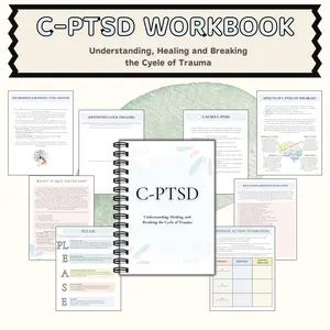 Complex Ptsd Treatment Manual, Trauma Processing, Recovery, Childhood Trauma Clinical Worksheets, Self-Knowledge, Coping Strategies, Safety Plans