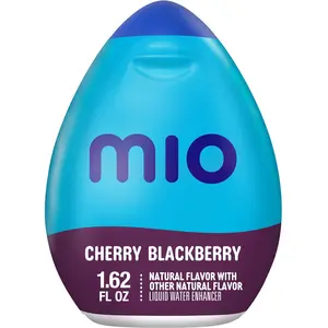 MiO Cherry Blackberry Liquid Water Enhancer Drink Mix, 1.62 fl oz Bottle, As seen on TikTok Natural Beverage