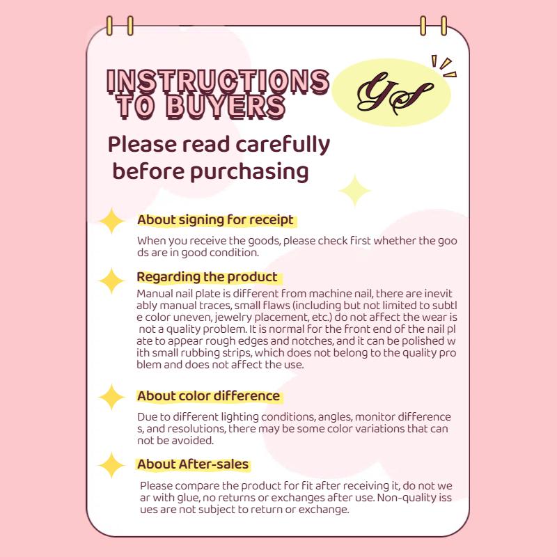 W99 millennial blue floral zebra print hand drawn press on nails Long Diamond jelly glue press-on nail