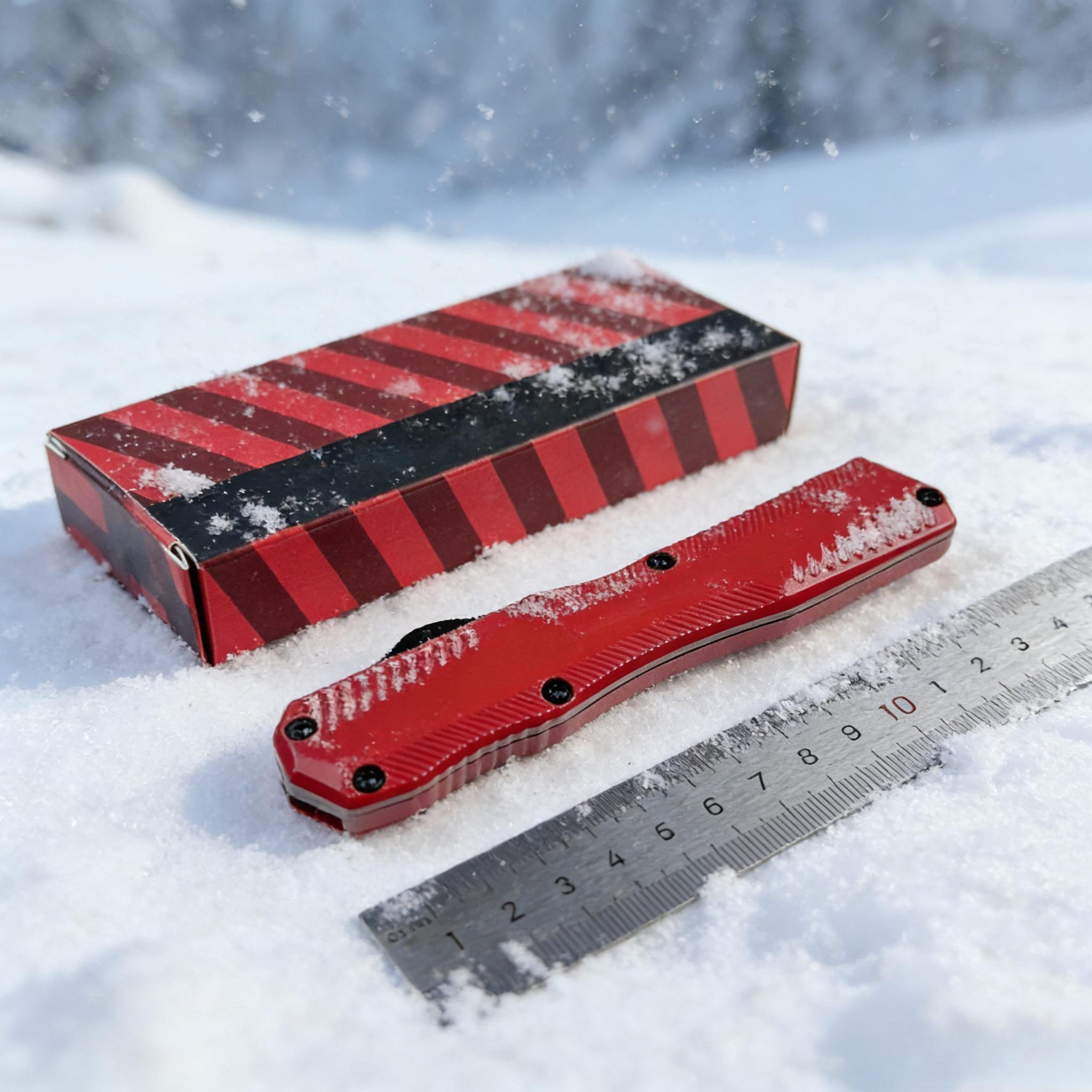 Portable Tactical Folding Knife EDC Pocket Tool with Clip, Sharp Outdoor Survival Knife for Camping Hiking Travel