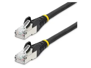 StarTech 8ft CAT6a Snagless S/FTP Network Patch Cable Black NLBK8FCAT6APATCH