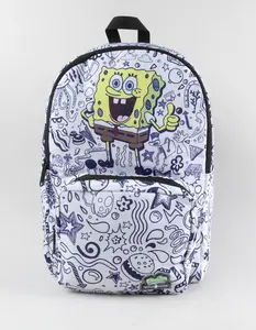 SPACE JUNK SpongeBob SquarePants Doodle Backpack, Multi-Colored