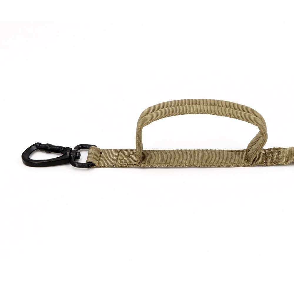 Military Tactical Dog Leash Adjustable Quick Release Elastic Leads Rope With 2 Control Handle For Medium And Small Dogs Pet Supplies Harness Straps