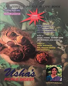 USED-Usha's Pickle Digest: The Perfect Pickle Recipe Book by Mrs Usha R Prabakaran (Paperback)