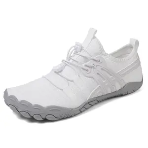 Mesler Men's Barefoot Trail Running Shoes Minimalist Wide Toe Box Design Zero Drop Non-Slip Rubber Sole for Gym Hiking Walking