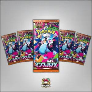 JPN Inferno X - 5 Pokémon Booster Packs