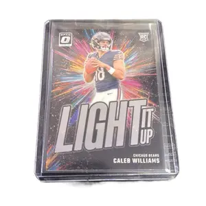 Caleb Williams #1 RC 2024 Optic Donruss [Light it up] Insert
