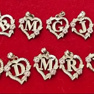 14k letters initials