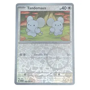 Tandemaus Qty 1 - Reverse Holo - Pokemon Card (EN) Card # 160/198 - Single Card -SV01: Scarlet & Violet Base (SVI)