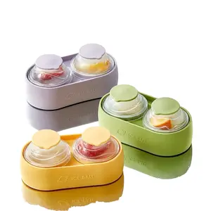 Whiskey Ice Ball Mold, Large Round Silicone Ice Tray, Easy Release Planet Ice Cube Mold, Food Grade Silicone Ice Maker, Home Use