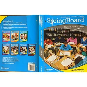 USED-Spring Board Level (English Textual Power) Lvl 5 (The College Board's Official Pre-AP Program, Consumable Student Edition) (Paperback)