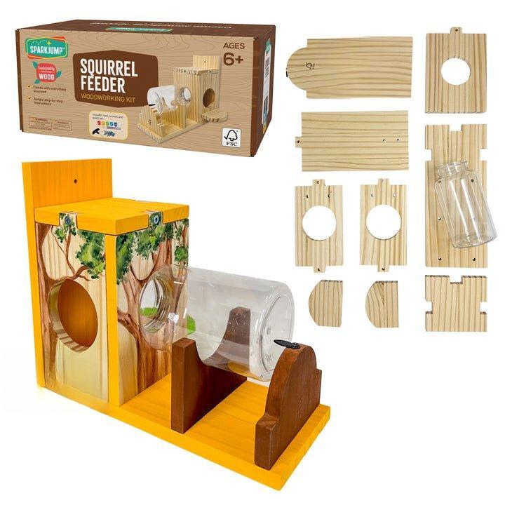 Squirrel Feeder Woodworking Kit