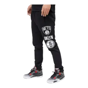 Pro Standard NBA Brooklyn Nets Retro Classic Men Sweatpants Black