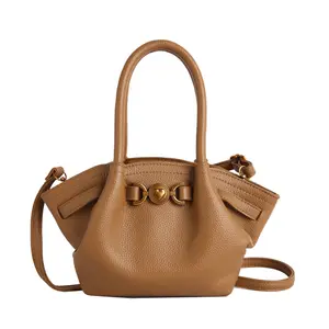Lychee Pattern Textured Bucket Bag With Unique Pleated Design, Versatile For Daily Commute, Trendy And Stylish Shoulder & Crossbody Bag For Women, Perfect For Casual Outings And Work, Chic, Crossbody Bags For Women