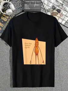 100% Cotton Marcus the Worm Meme There's Been Numerous Injuries Funny T-Shirt