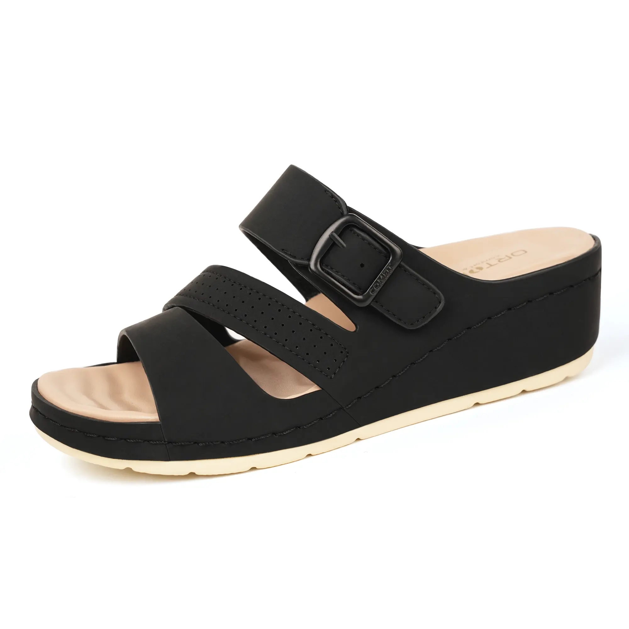 Ortho+rest Women's Orthopedic Arch Support Sandals, Comfortable Open Toe Casual Footwear for Active Walking, Walking Shoes, Active Float Women's Casual Sandals, Casual Wear