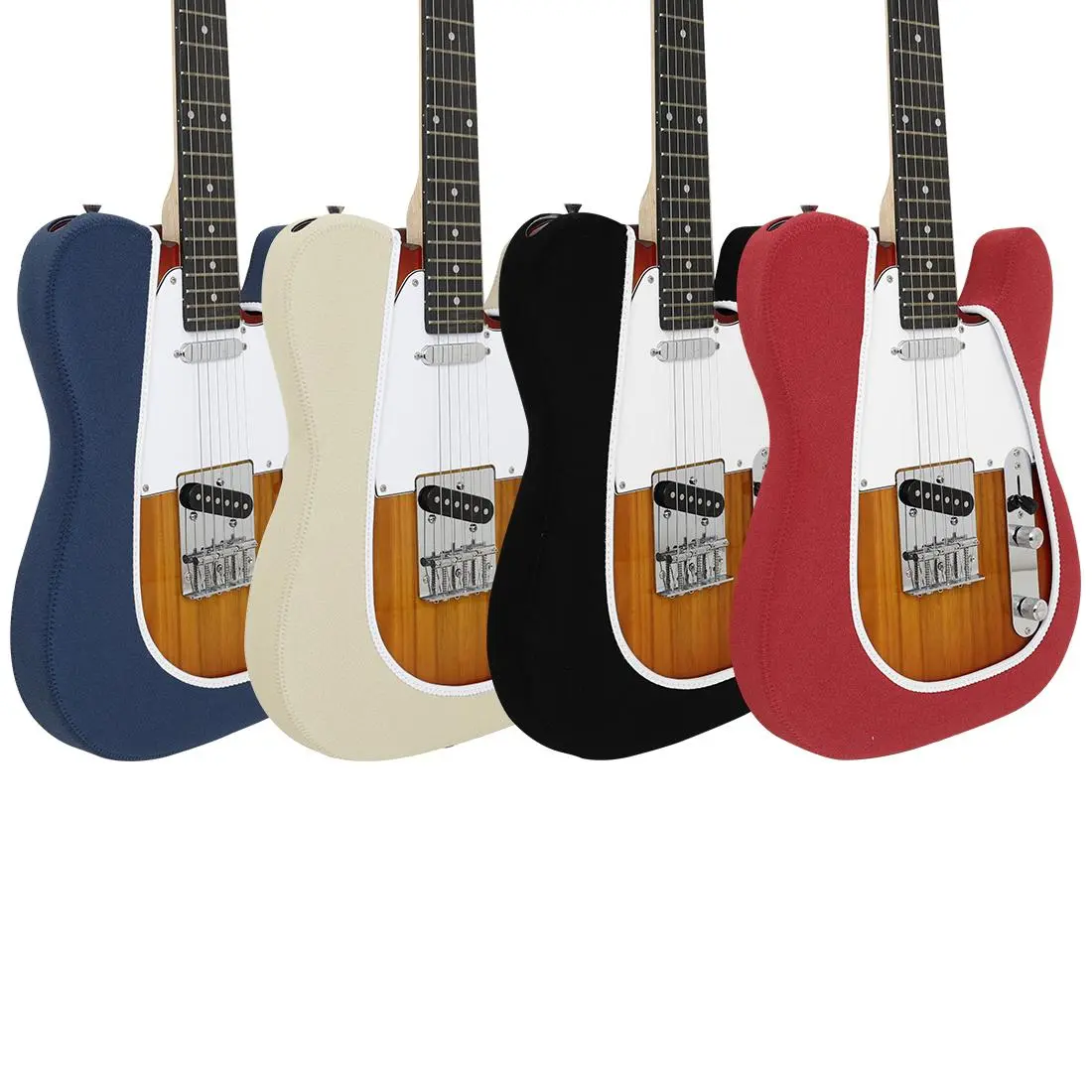 F-tele Guitar Protective Cover, Polyester Printed Guitar Top Cover, Paint Anti Drop Electric Guitar Parts, Guitar Accessories