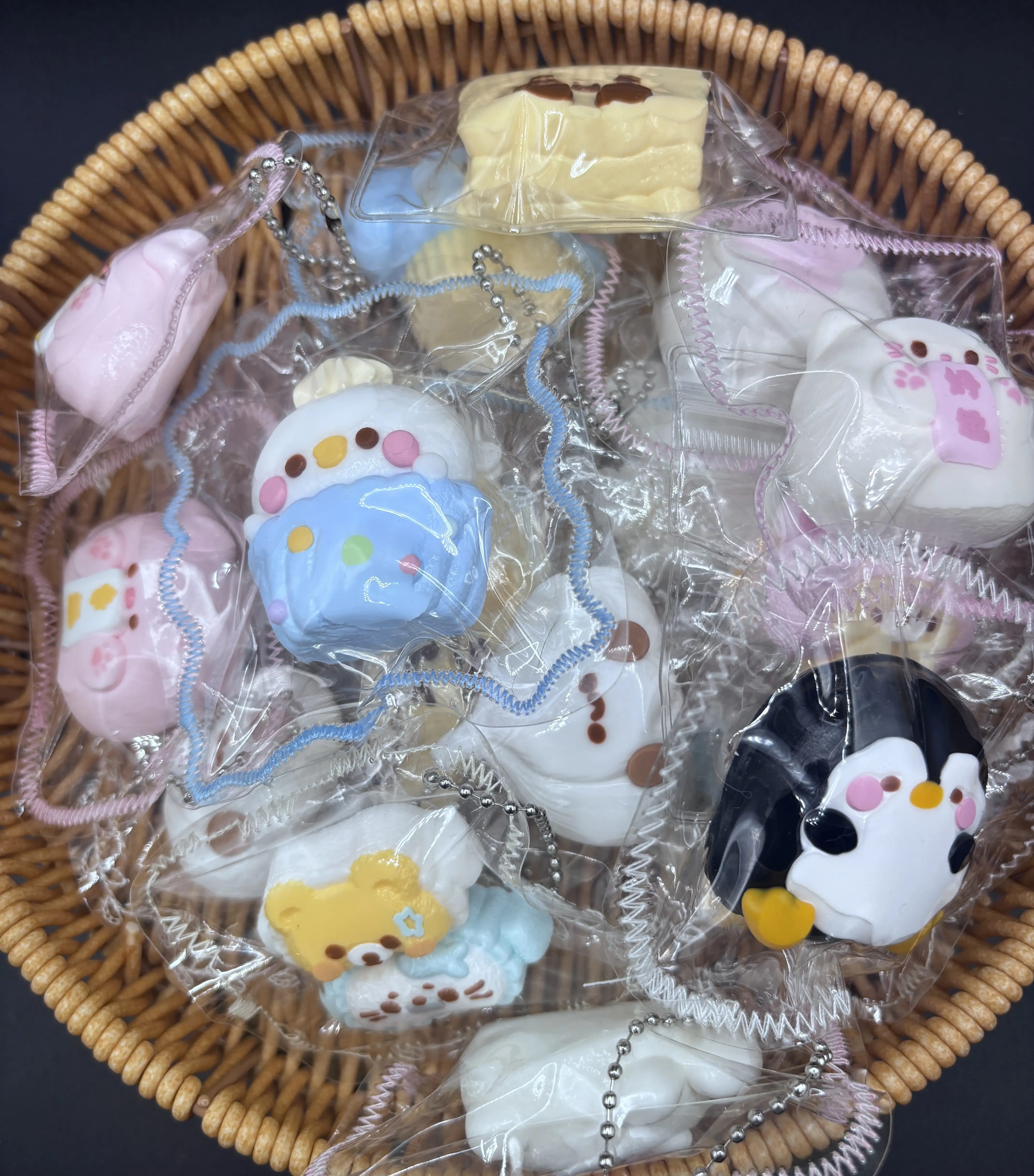 Mini taba squishy bag [3 mini taba squishies]