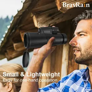 High-Quality 10x42 Outdoor Professional Monocular Telescope, Durable Rubber Material, Long Distance Observation 1000m, Ideal for Outdoors Enthusiasts