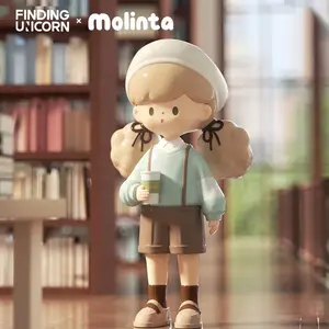 [FINDING UNICORN] 【Live Unboxing】Molinta School Time Series Blind Box Cute Figures Desktop Ornament Collectible Toys Birthday Gifts