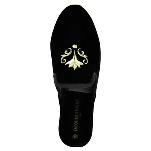 Jacques Levine Velvet Slipper