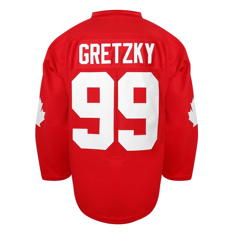 Men's CANADA #99 Ice Hockey Jersey Classic Embroidered Retro Breathable V-neck Long Sleeve Sweatshirt Gretzky Labatt Team Coupe Suitable For Game Training All Seasons Fitted 95% Polyester Christmas gifts UglySweaters