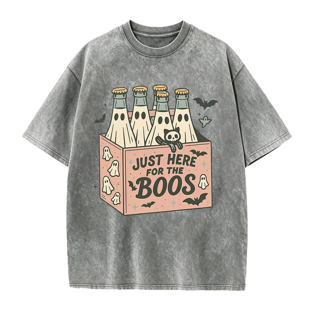 Washed T-shirt-Grey